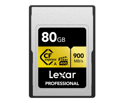 Karta pamięci Lexar 80GB Professional Type A GOLD 900MB/s VPG400